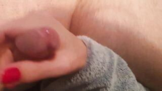 Releasing Sub out of his Chasity Cage. cant Cum