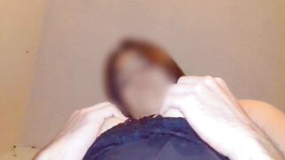 I fuck my orgasmic maid and filled her all with