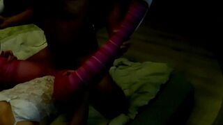 Pink Tights Sex and Cum in her Snatch Full HD