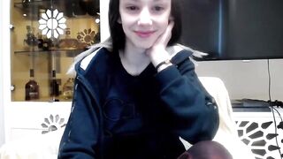 big tit Cutie 18 yo squirt from insane masturbation