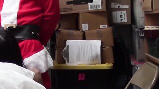 Santa's Slutty Helper #2 - Nasty Latin Babe Gets A Christmas Present She Won't Forget