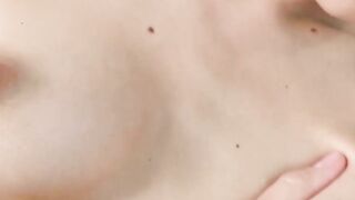 Oil-Slick Babe Teasing Her Body With Slippery Fingers - Leila Banon