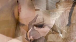 Deep-Throated Goddess - Hot Blonde Babe Gives Deep Throating Lesson To Hunk Guy