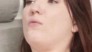 Big Boob Bombshell MIA EVANS Fucked Hard & Creamped By Huge Dick - POV Blowjob