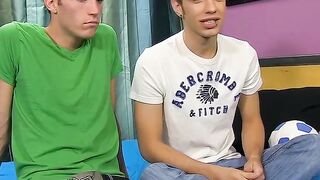 Teenage Twinks' Sexual Adventures - Raw Anal Threesome