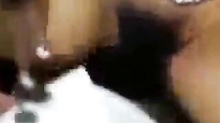 Korean secretary gets her pussy pounded hard in office doggy style