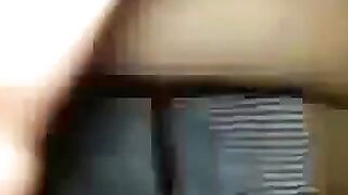Korean secretary gets her pussy pounded hard in office doggy style