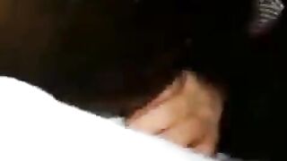 Korean secretary gets her pussy pounded hard in office doggy style