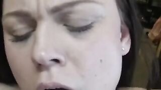 Petite Cutie Fucked Hard By Hunk With Big Dick - POV