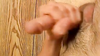 Hot Amateur Guy Jerks Off And JIZZES On His Own Face - POV Masturbation