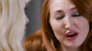 Three's Company - Face-Sitters #3 (Throated) - Petite Blonde Teen Facesits on Two Guys [4K]