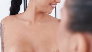 Hot Guy Gets Wild Massage From Sexy Latinas - Hottie's Handjob & Blow Job by Two Babes
