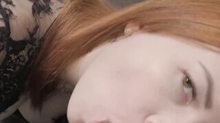 Point of View" Big Boob Blowjob Spectacular - Face Fucking Goddess with Huge Natural Breasts!