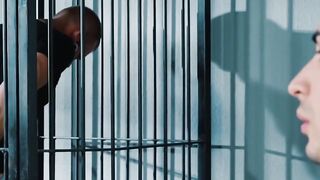 Prisoner Fisted By Cop On Precinct Desk - Luke Skywalker & Josh Mikaels