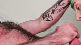 Hair Bear Bottom - Raw Anal Sex with Muscle Daddy & Twink