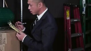 Asian Intern Fisting Domination - Boss Man Niko Reaves And Pornstar Nate Grime