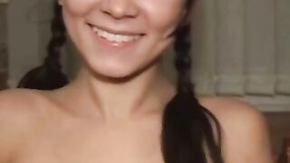 Sinfully Seductive Brunette Girlfriend - Oral Sex Action