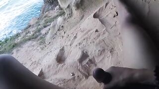 Asian Twinks Outdoor Adventure - Anal Play with Dildo & Handjob