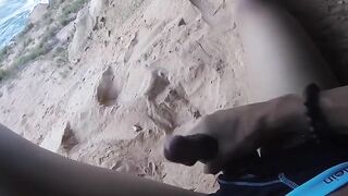 Asian Twinks Outdoor Adventure - Anal Play with Dildo & Handjob