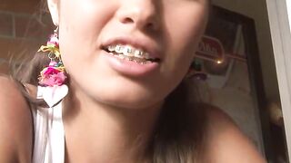 Playful Latin Girlfriend Fucks Her Boyfriend's Friend In The Shower