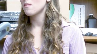 Shoplifting Slut Gets A Rough Lesson In The Art Of Thievery