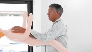 Dad's Older Son Teaches His Dad Some New Tricks In Bed