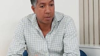 Dad's Older Son Teaches His Dad Some New Tricks In Bed