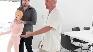 Dad's Older Son Teaches His Dad Some New Tricks In Bed