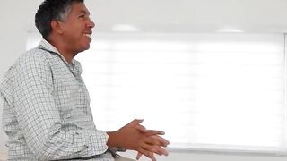 Dad's Older Son Teaches His Dad Some New Tricks In Bed
