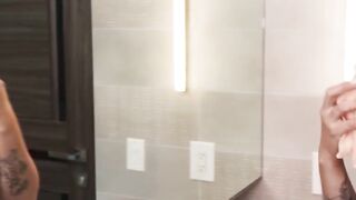 StephanieLove's Wet Panties Filled With Roommate Big Dick - POV Sex