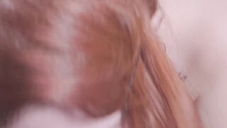 Redheaded Bombshell Gets Her Inked Body Covered in Big Dick's Semen