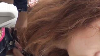 Peeing UpClose - barely legal J-Pop Star's Intimate Piss Play Session
