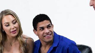 LondonRiver & HarperHill - SwapSon's Stepmoms Share Their Sperm" or "Stepsister Sharing Stepbrother In Threesome Scenario