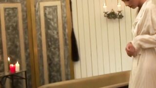 PetiteDoll" - Rough Spanked And Fucked By Stepbrother After Bath Time For Sex Ed Lesson