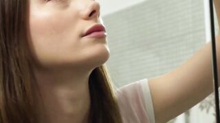 Hot Liz Ocean's Passionate Lovemaking Session - Huge Dick Stretching Her Out