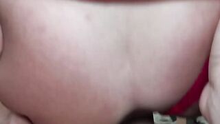 Mature MILF Eva Angelina Devouring barely legal Stud's Big Dick - POV Blowjob & Hardcore