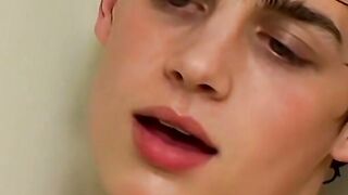 Hunk's Hot Ass-Play & Masturbation - Anal Fingered For A Huge Load