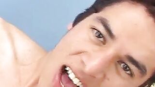 Latino Twunk's Big Dick - Masturbation & Anal Play