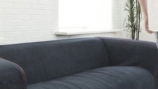 Blowjob Queen - Blondie Babe Sucks & Swallows Huge Load From A Pro Dude
