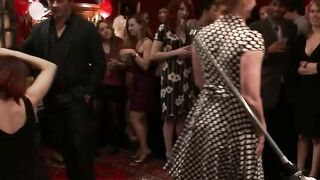 Public Orgy Party - Kinky Bondage Dungeon Scene with Fetish Fantasy Casting