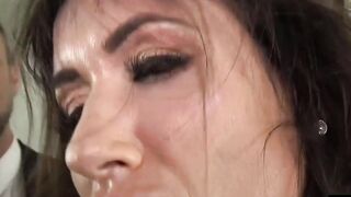 UK Submissive Threesome - Rope Play Fantasy Fulfilled By Dominant Males