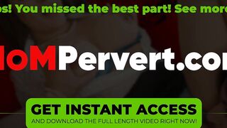 Step-Mom's Big Boobs - StepSon Gets A Rough Lessons In Fucking