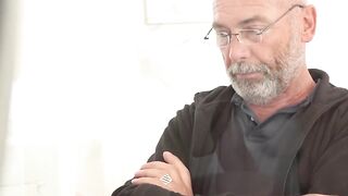 Grandpa Fucks Teen Girl With Big Dick And Creampie Her Pussy