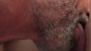 Grandpa Fucks Teen Girl With Big Dick And Creampie Her Pussy