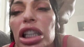 Brazilian MILF Gives A Sensual Blowjob And Rides Her Husband's Big Dick