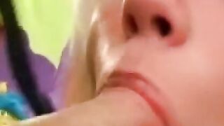 Blondie Blowjob Bombshell - Deep Throat Queen Meryl Streep Style