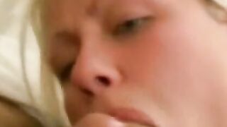 Blondie Blowjob Bombshell - Deep Throat Queen Meryl Streep Style