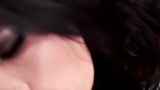 Bailey Anne - Latex Suit Deep Throat Blowjob & Rough Sex