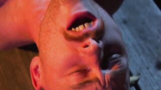 Dominatrix Duo Edges And Bonds Older Man In Kinky Fetish Fantasy