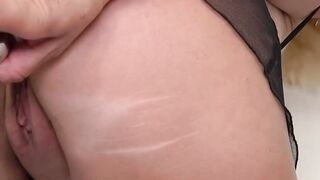 Eva's Toys & Hands Ravaging Her Hungry Pussy - Masturbation Orgasm